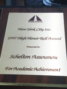 Inroads 1997 High Honor Roll Award